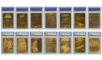 Star Wars 23KT Gold Card Set