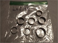 Lot of (7) Rings