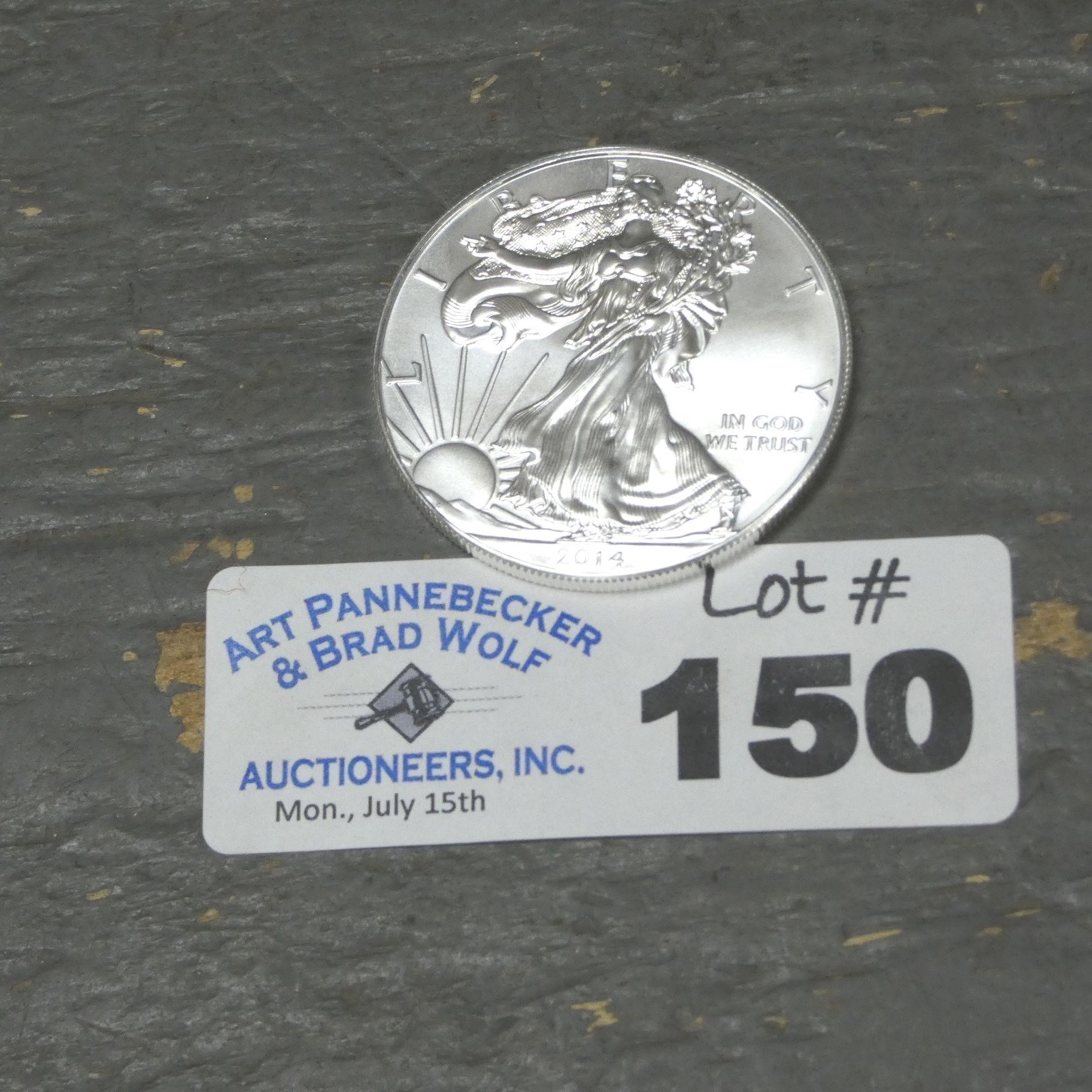 2014 American Silver Eagle Dollar