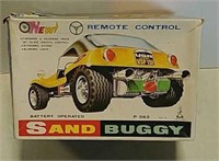 Remote control sand buggy toy