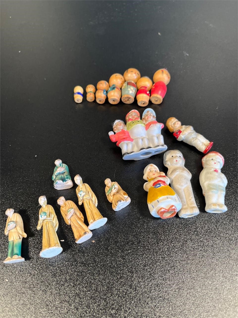 Collection of Miniature Figurines, People, etc.