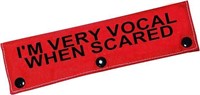Funny Dog Leash Sleeve I'm Very Vocal When Scared