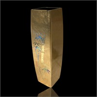Japanese Traditional Kanazawa Gold Leaf Vase