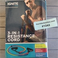 Ignite by SPRI Resistance 3 in 1 Band Kit - Blue/Y
