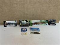 6 FISHING LURES