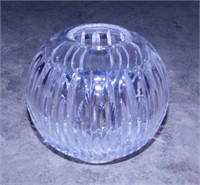 Waterford crystal ball vase, 5.5" tall