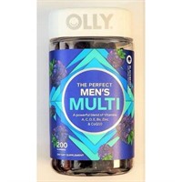 OLLY Men S Multivitamin Gummy/Blackberry