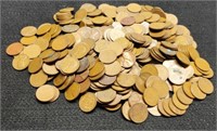(5) Hundred Wheat Cents