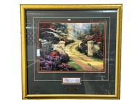 Thomas Kinkade "Spring Gate" Print