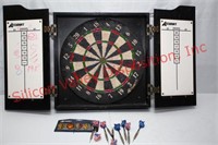 Professional Dartboard and cabinet set with acces.