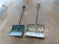 (2) Snow Shovel Scoop Yard Tools
