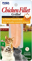 INABA Grilled Chicken Cat Treats  Pack of 18