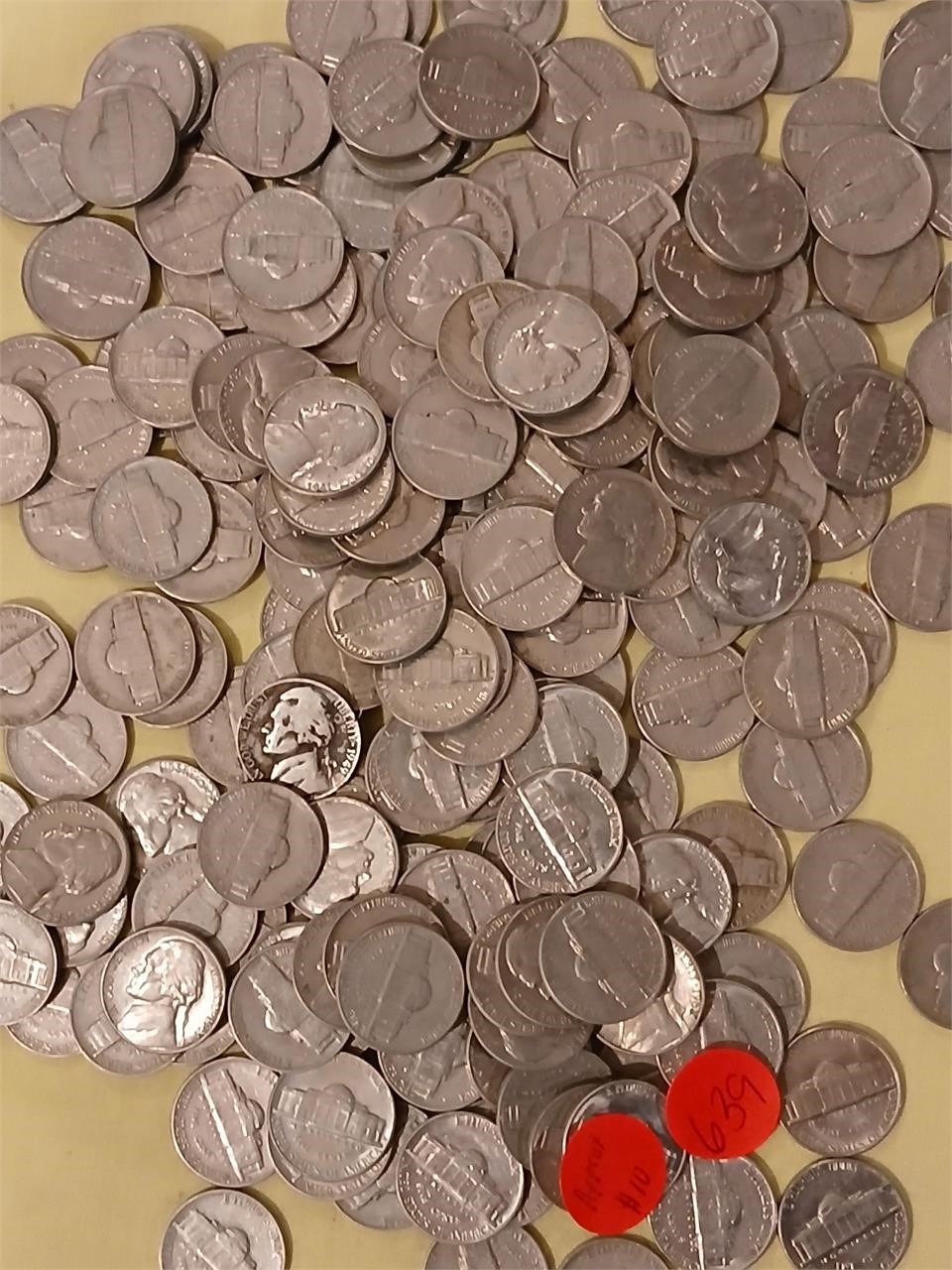 1940's, 50's, 60's Nickels Approx $10 FV