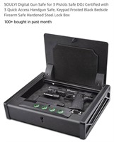 SOULYI Digital Gun Safe for 3 Pistols