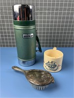 OLD SPICE CUP / STANLEY THERMOS / BRUSH VINTAGE