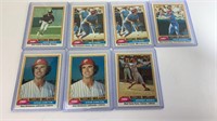 1981 Superstars Record Breaker Baseball Card Lot