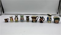 Mini Figure Mugs/Handpainted/Royal Doulton DH