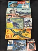Vintage Airplane Models.