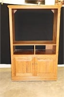 Modern Oak Television Cabinet