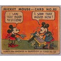 1935 R89 Mickey Mouse #85