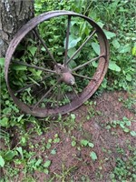 2 - Antique Wagon Wheels