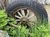 Wooden Spoke Wheel