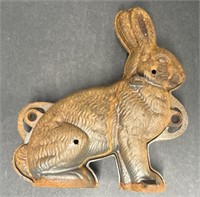 (AR) Rabbit Cast Iron Cake Mold.
10 x 11 x 5