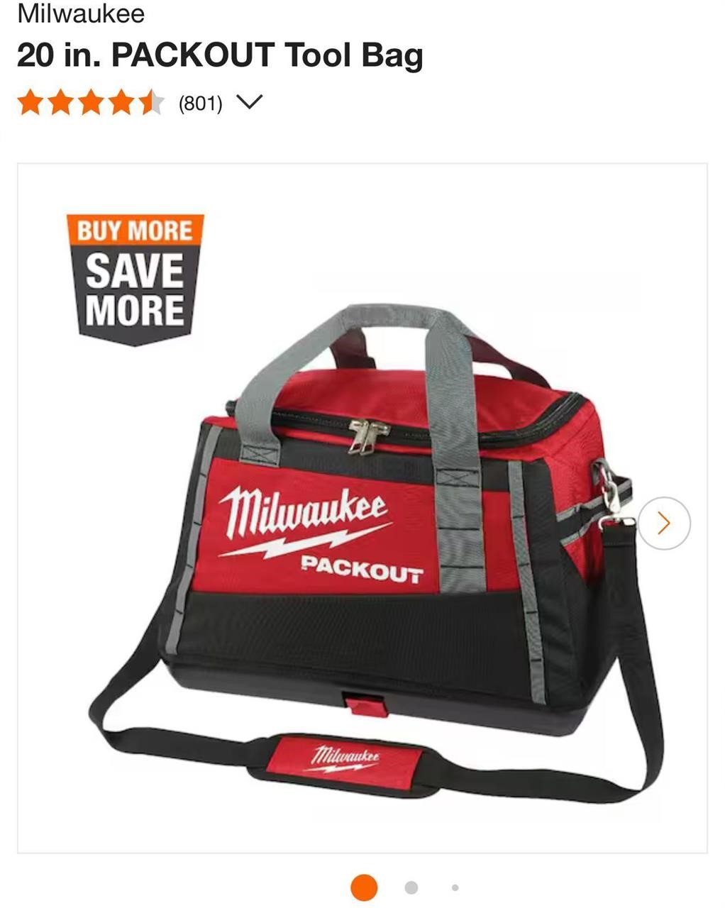 Milwaukee 20 in. PACKOUT Tool Bag