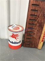 Mobiloil Outboard oil, 1 quart, unopened