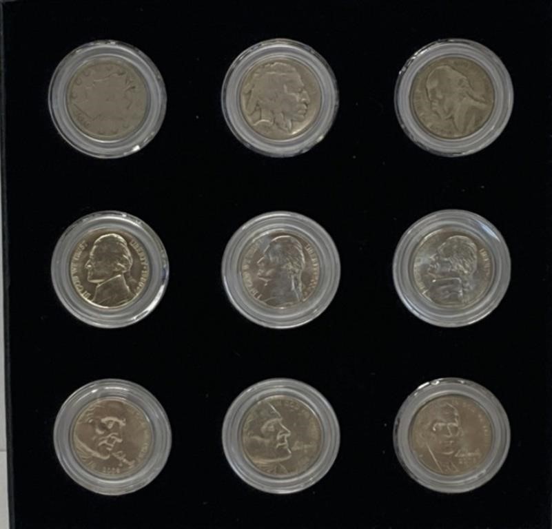 US Nickel Type Set