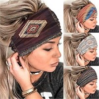 Olbye Boho Headbands Women Wide Head Bands Turban