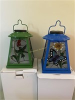 New lanterns with shepherd hooks