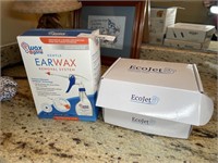 2 Ecojet portable bidets and earwax kit