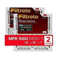 Filtrete 14x14x1, AC Furnace Air Filter, MPR 1000,