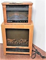 Two Wood Cabinet Heaters