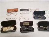 Lot of Antique Glasses - Many w/ Cases