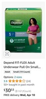 Depend FIT-FLEX Adult Underwear
