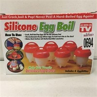 SILICONE EGG BOIL POD