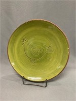 Dorothy Long Contemporary Redware Plate