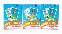 Sports Cards Topps 1989 Baseball 3 Boxes