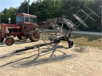 Keldorman 12 Wheel Hay Rake