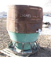 Round Pig Feeder, 55" Dia x 69" Tall