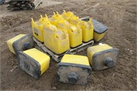 (6) John Deere Seed & (6) Insecticide Boxes,