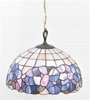 Tiffany Style Pastel Stained Glass Pendant Light