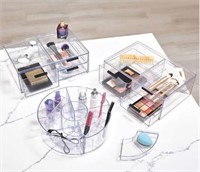 Idesign cosmetic organizers 3 piece set $39