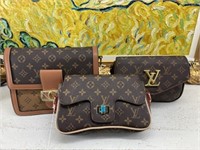 (3) Reproduction Louis Vuitton Purses