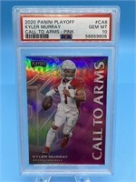 Kyler Murray Call to Arms Pink Prizm PSA 10