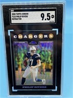 Philip Rivers 2008 Chrome Refractor SGC 9.5