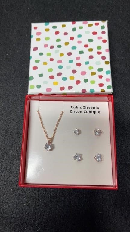 Cubic Zirconia Jewelry Set