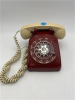 VINTAGE AT&T ROTARY DIAL TELEPHONE
